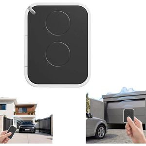 Afstandsbediening - Wit - Draagbare Afstandsbediening voor Garagedeuren en Poorten