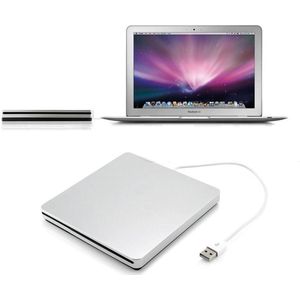 Externe USB-drive DVD CD RW brander USB-aansluiting Apple MacBook Pro Air iMac