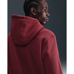 Nike - Club - Pullover Fleece Hoodie - Rood - Heren