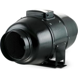 Buisventilator Silent Ø100 mm - 240 m³/h - 2-standenschakelaar - Staal