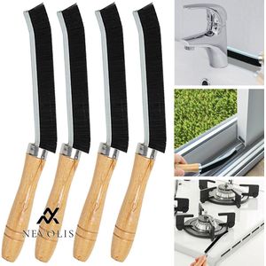 Nevolis Splice Cleaning Brush Multifunctional Cleaning Brush for Bathroom Joint Brush with Handle Cleaning Brush Grout Cleaning Brush Hard Brush Corner Cleaning Brush - Bathroom Cleaning - Grout Cleaner .