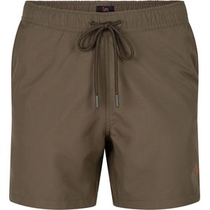 Undiemeister Zwembroek - Zwembroek heren - Zwemshort - Handgemaakt - Gemaakt van Mellowood - Trunks - Highland Moss (Olijfgroen) - 1 Stuk - L