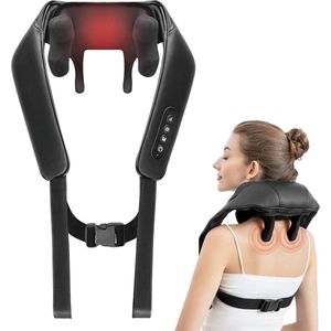 Lexium Nekmassage apparaat - Nekmassage - Massagekussen - Nek massage - Nekmassage kussen - Massage apparaat - Nek en Schouder Massage Apparaat