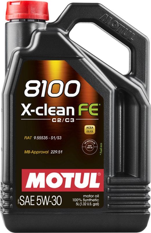 MOTUL 8100 X-CLEAN FE 5W30 - 5L