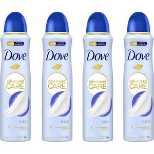 Dove Deo Spray Talco - 4 x 150 ml