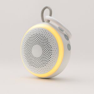 Velini White Noise Slaaptrainer voor Baby - Rustgevende Geluidsmachine met Licht, Timer & USB-C - Helpt je baby beter slapen