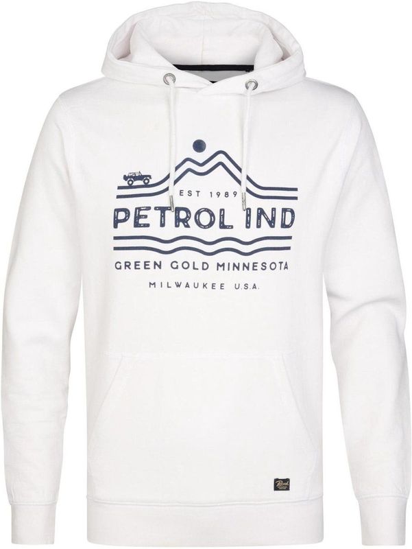 Petrol Industries - Sweater - Marineblauw - Met Tekst Opdruk