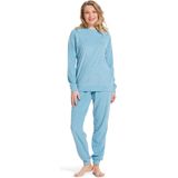 Pastunette - Dames Pyjama - Blauw - Badstof