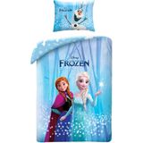 Disney - Frozen Dekbedovertrek Sisters - 140 x 200 cm - Katoen - Inclusief Sloop 70 x 90 cm