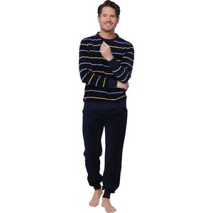 Pastunette - Blue Retreat - Huispak/Pyjama - Blauw - Velours