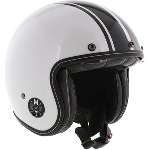 MT Jethelm Le Mans II SV S Speed glans wit zwart XL