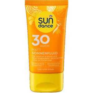 SUNDANCE Zonnebrand gezicht & decolleté SPF 30 - Matterende zonnebrandcreme - SPF 30 - 50 ml