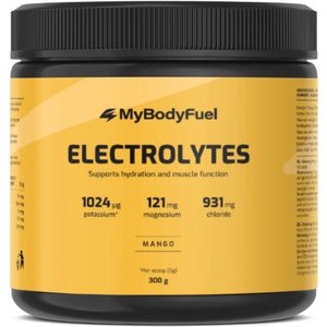 MyBodyFuel - Elektrolyten Poeder - Electrolytes - Hydratatie Mix - Mango - 300 g