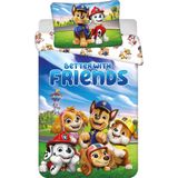 Paw Patrol - Peuterdekbedovertrek - 100 x 135 cm