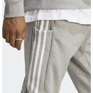 adidas Sportswear Essentials French Terry Tapered Cuff 3-Stripes Broek - Heren - Grijs- XL/S