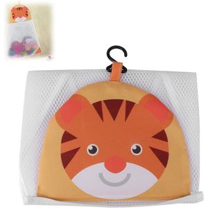 Premium Opbergnet voor Mesh Badspeelgoed - Oranje Kleur