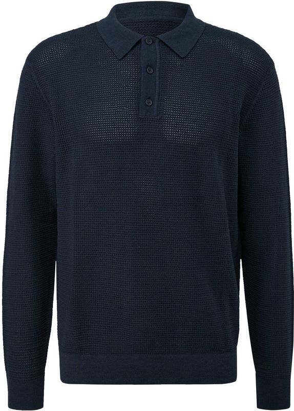 Q/S designed by - Heren pull - Maat S - Mannen - Bruin - katoen