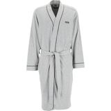 HUGO BOSS heren ochtendjas (dun) - kimono - grijs - Maat: M