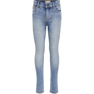 KIDS ONLY KONBLUSH SKINNY RAW JNS LIGHT BLUE NOOS Meisjes Jeans - Maat 164