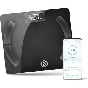 Equivera Personenweegschaal Beste Koop - Digitale Weegschaal - Lichaamsanalyse