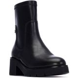 Xti - 14431301-NEGRO - Enkellaarsjes - Zwart - Casual - Hakhoogte 3 tot 5 cm