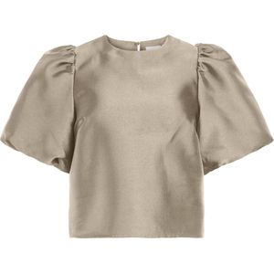 Vila T-shirt Vishina 2/4 O-neck Top/dc/ka 14106237 Cement Dames Maat - 36