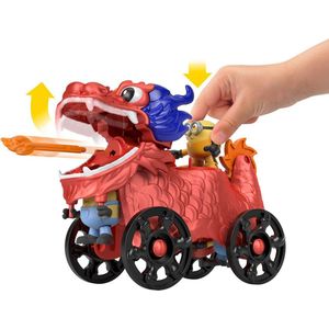 Fisher-Price Minions imaginext Figuur met draken-strijdwagen 19x22cm