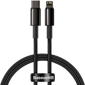 Baseus Tungsten Gold PD USB-C naar Lightning Kabel Fast Charge 20W 1M