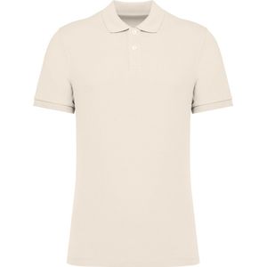 Native Spirit Ecologische herenpolo in piquétricot NS207 - Ivory - M