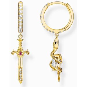 Thomas Sabo - CR750-995-7 - Oorbellen - Geel Goud Verguld - Gerecycled Zilver