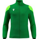 Macron Glory Vanir Top Full Zip Heren - Groen / Fluo Groen | Maat: 3XL