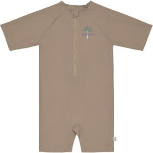 Lässig Splash & Fun Zwempak met korte mouw choco, 13-18 maanden Maat 86