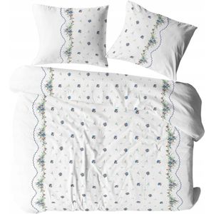 Kora Beddengoed Set 140x200 Katoen - Koraalrood 29N