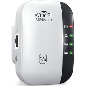 Wifi Versterker Stopcontact - Wifi Repeater - Wifi Versterkers - 300Mbps