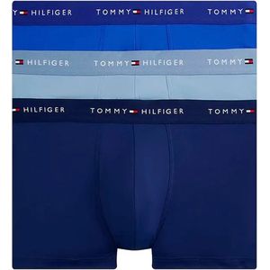 Tommy Hilfiger - Boxershorts - Blauw/Navy/Lichtblauw - 3 Pack