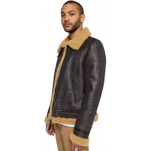 REDSKINS - REAGAN QUEENSTOWN - Shearling Bomber - Bruin