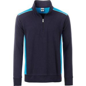 James and Nicholson Heren Werkkleding niveau 2 Polo (Marine / Turquoise)
