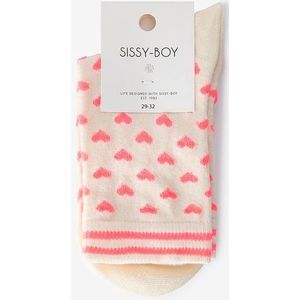 Sissy-Boy - Roze sokken met hartjes