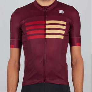 Sportful Wire Fietsshirt Heren - Rood - Maat 3XL
