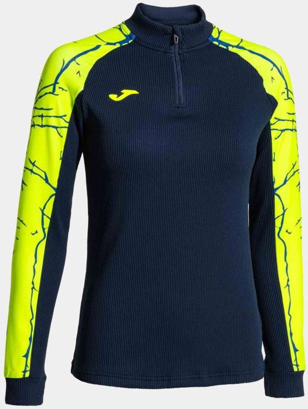 Joma - Elite IX - Sporttrui - Zwart - Halve Rits