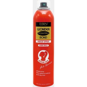 EBIN - WONDER PONYTAIL BOND FREEZE SPRAY - FIRM HOLD - HAARLAK - 245ML