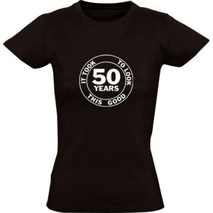 It took 50 years to look this good t-shirt Dames | 50 jaar | verjaardagskado | gefeliciteerd | verjaardag