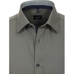 Groen Overhemd Heren Strijkvrij Modern Fit Venti - S