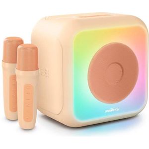 Verlichte karaoke-luidspreker - BIGBEN - Vissen - Bluetooth - 30W - 2 USB-C draadloze microfoons - Equalizer - Li-on batterij