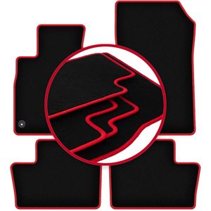 CARLUX-RED automatten voor: Nissan Juke II F16 crossover (2019-)