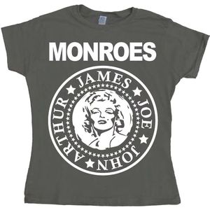 Marilyn Monroe Damen Girly T-Shirt SH-5-15139-H10-5 DarkGrey-S