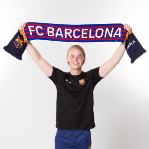 FC Barcelona Sjaal - One size - maat 130x20