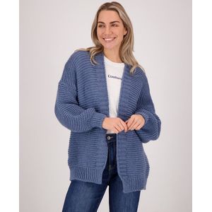 Je m'appelle Dames Vest - Blauw - Maat L/XL
