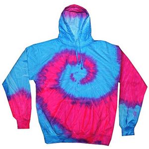 Tie Dye Pullover Hoodies voor Dames en Heren - Klassieke Fit Sweatshirts