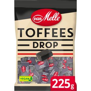 Van Melle | Toffees | Drop | Vegan | Zak | 12 x 225 gram